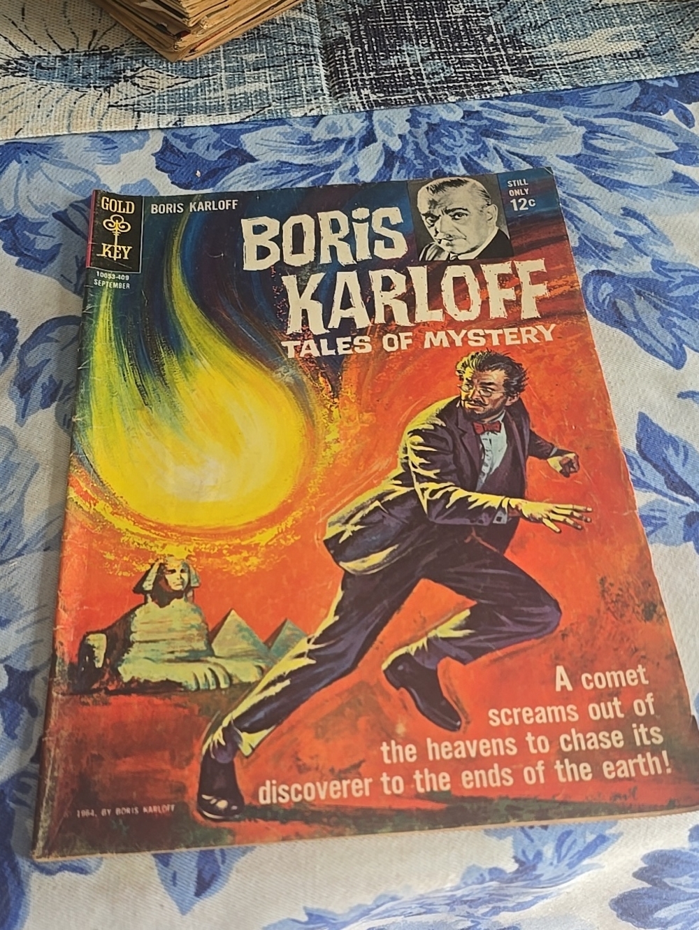 Gold Key September 1964 Boris Karloff Tales of Mystery #7 Comic Book VG - Horror
